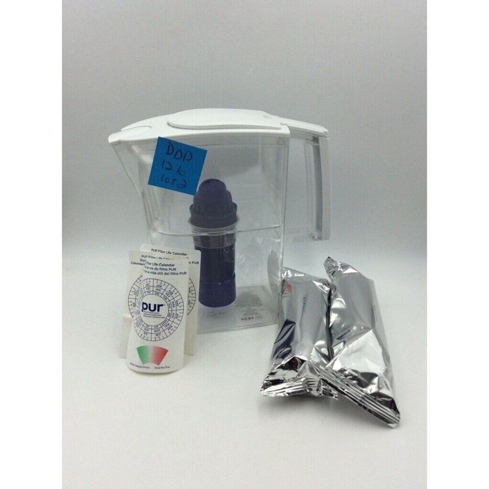 Pur Plus Water Filtration Pitcher Model CR-740 Replacement Filters 39-300 Lot 3